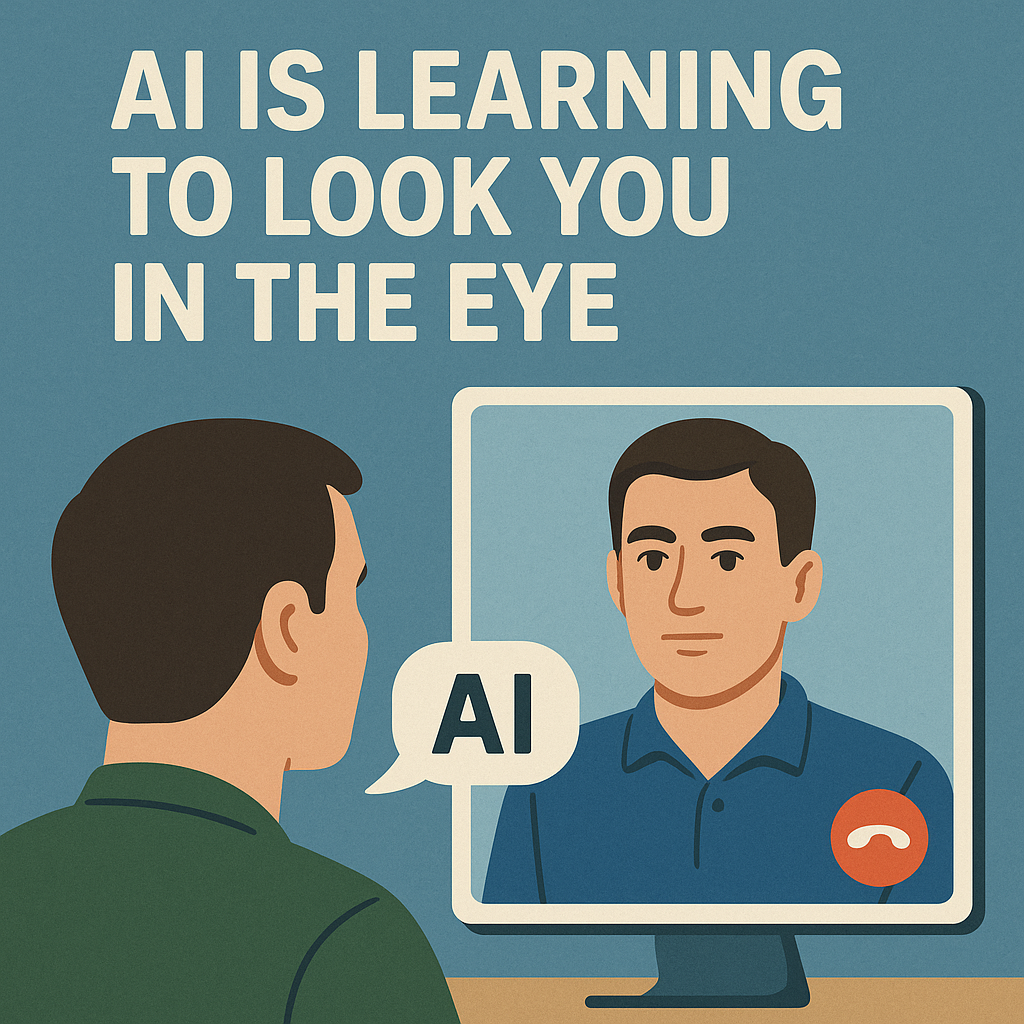 AI Is Beginning to Look Us in the Eye